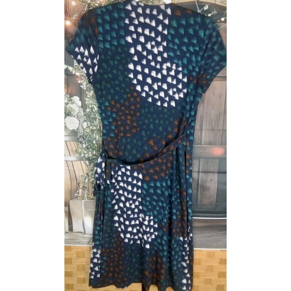 Hobbs London Wrap Dress Size 6 Knee Length - Picture 8 of 9